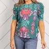 Michelle Mcdowell Tory Top In Sunday Stroll In Multi