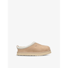 Ugg Tan Tasman Contrast-stitch Suede And Shearling Slippers In Tan