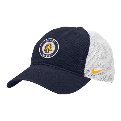 Nike North Carolina A&t Heritage86  Unisex College Trucker Hat In Blue