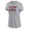 Nike Houston Texans 2023 Nfl Playoffs Iconic  Women's Nfl T-shirt In Grey