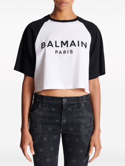 Balmain T-shirt  Paris In ホワイト