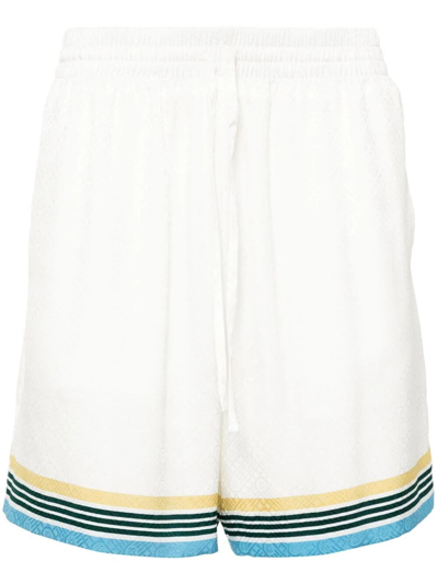 Casablanca Shorts With Drawstrings In White