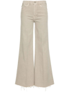 MOTHER `THE ROLLER FRAY` WIDE LEG JEANS