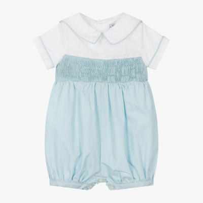 Kidiwi Baby Boys Blue Cotton Shortie