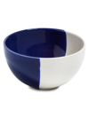 Richard Brendon Dip Creamware Cereal Bowl In Blue