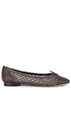 Sam Edelman May Ballet Flat Pinto Brown In Pinto Brown