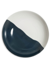 Richard Brendon Dip Creamware Coupe Dinner Plate In Blue