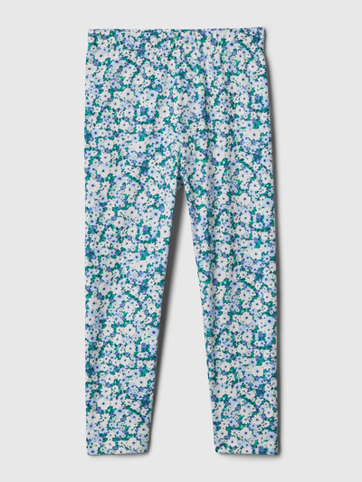 Gap Baby Mix And Match Pull-on Leggings In Light Blue Floral