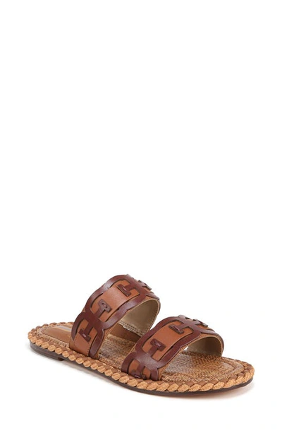 Sam Edelman Tatum Sandal In Maple Bourbon,rich Cognac