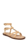 Sam Edelman Talya Ankle Strap Sandal In Natural