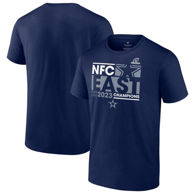 Fanatics Branded  Navy Dallas Cowboys 2023 Nfc East Division Champions Conquer T-shirt