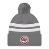 NEW ERA NEW ERA  GRAY TAMPA BAY BUCCANEERS 2023 NFC SOUTH DIVISION CHAMPIONS CUFFED POM KNIT HAT