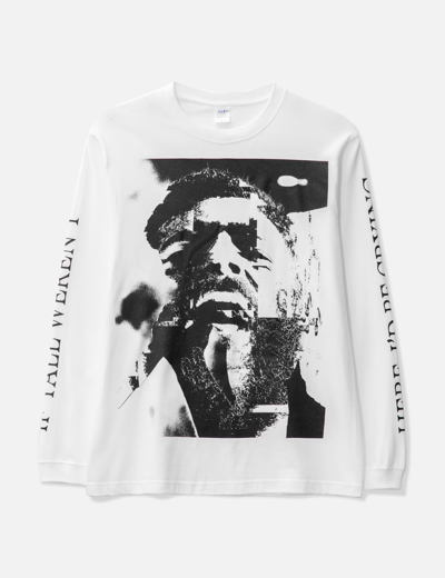 Post Malone X Kosuke Kawamura Long Sleeve T-shirt In White