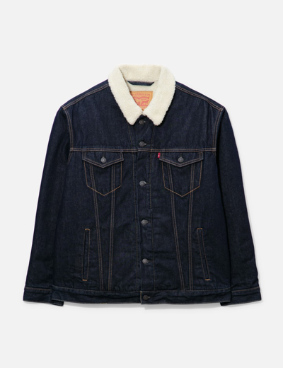 Levi's Unwashed Jacket In Blue