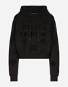 Dolce & Gabbana `dna` Hoodie In Black