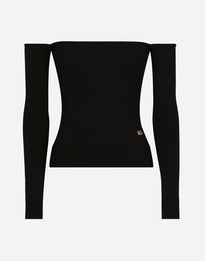 Dolce & Gabbana Top In Black