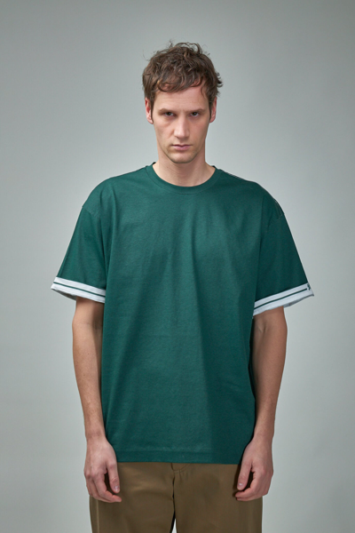 Burberry Cotton T-shirt In Ivy