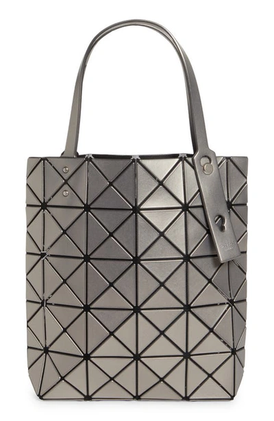 Bao Bao Issey Miyake Small Lucent Boxy Tote Bag In Silver