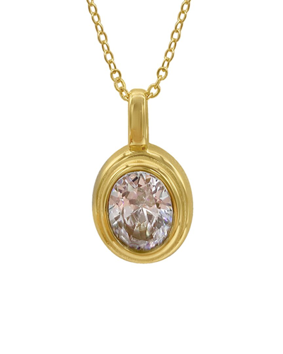 Adornia 14k Plated Pendant Necklace In Gold