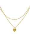 Adornia 14k Plated Chain Necklace Set