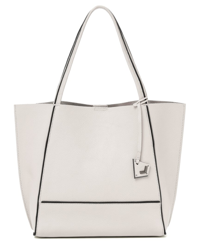 Botkier Soho Leather Tote In Grey