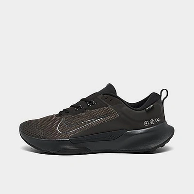Nike Men's Juniper Trail 2 Gore-tex Waterproof Trail Running Shoes Size 12.0 In Black