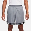 Nike Men's Dna Dri-fit 6" Basketball Shorts In Cool Grey/black/black