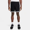 Nike Men's Dna Dri-fit 6" Basketball Shorts In Black/white/white