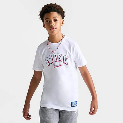 Nike Kids' All Star T-shirt Size Xl Cotton In White