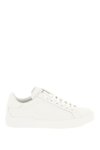 Dolce & Gabbana Portofino Light White Sneakers With Logo Patch On The Tongue And Tonal Logo Lettering On The Heel In In White