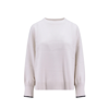 Brunello Cucinelli Cashmere Sweater Women In White