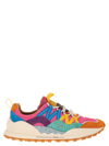 FLOWER MOUNTAIN FLOWER MOUNTAIN WASHI SNEAKERS IN SUEDE AND TECHNICAL FABRIC
