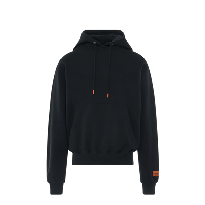 Heron Preston Cotton Hoodie Sweatshirt In Black