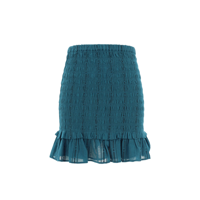 Isabel Marant Étoile Isabel Marant Etoile Etoile Dorela Mini Skirt In Blue