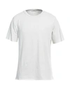 Crossley Man T-shirt Light Grey Size L Cotton