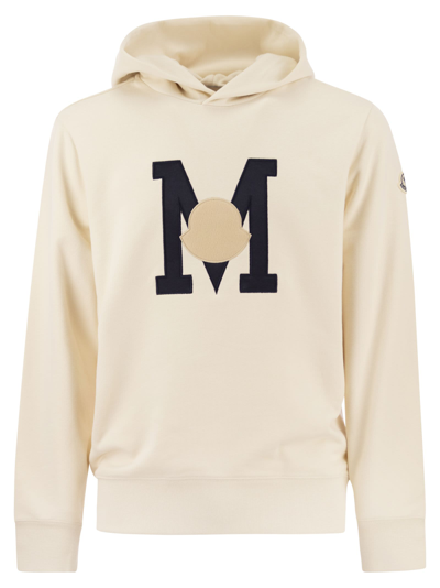 MONCLER MONCLER HOODIE WITH MONOGRAM
