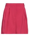 Pinko Woman Shorts & Bermuda Shorts Fuchsia Size 8 Polyester, Elastane In Magenta