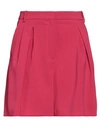 Pinko Woman Shorts & Bermuda Shorts Magenta Size 4 Polyester, Elastane In Magenta