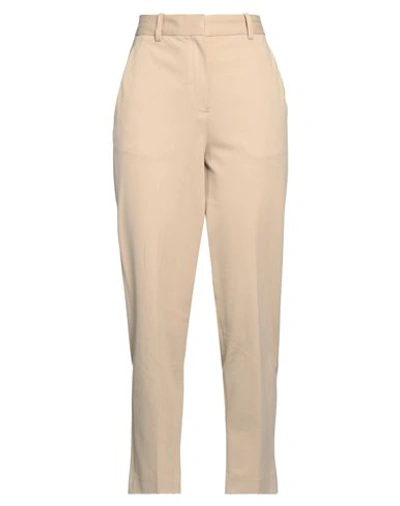 Circolo 1901 Woman Pants Beige Size 6 Cotton, Elastane