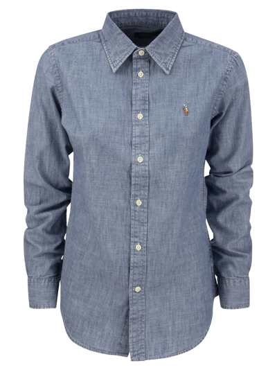 POLO RALPH LAUREN POLO RALPH LAUREN COTTON CHAMBRAY SHIRT