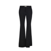 Saint Laurent Flared Wool Trousers Women