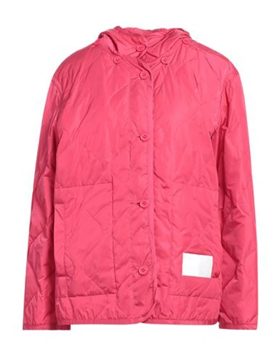 P.a.r.o.s.h P. A.r. O.s. H. Woman Down Jacket Fuchsia Size L Polyamide In Pink