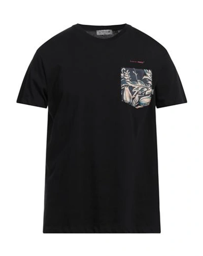 Daniele Alessandrini Homme Man T-shirt Black Size L Cotton