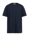 Paolo Pecora Man T-shirt Navy Blue Size Xl Cotton
