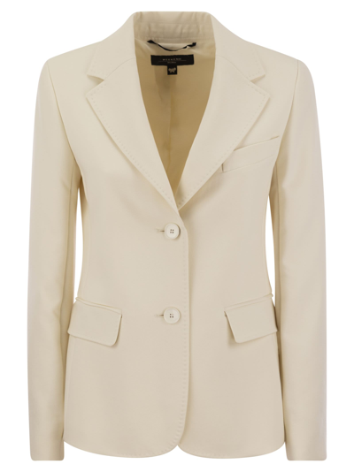 WEEKEND MAX MARA WEEKEND MAX MARA UVA STRETCH VISCOSE CANVAS BLAZER