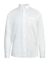 Selected Homme Man Shirt White Size 15 ¾ Tencel Lyocell, Organic Cotton