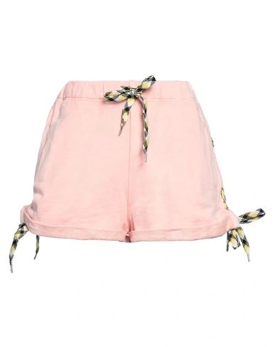 Faith Connexion Woman Shorts & Bermuda Shorts Pink Size S Cotton
