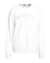 Blauer Man Sweatshirt White Size Xxl Cotton