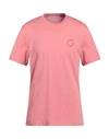 Trussardi Man T-shirt Pink Size Xxl Cotton