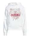 Kenzo Woman Sweatshirt White Size Xl Cotton